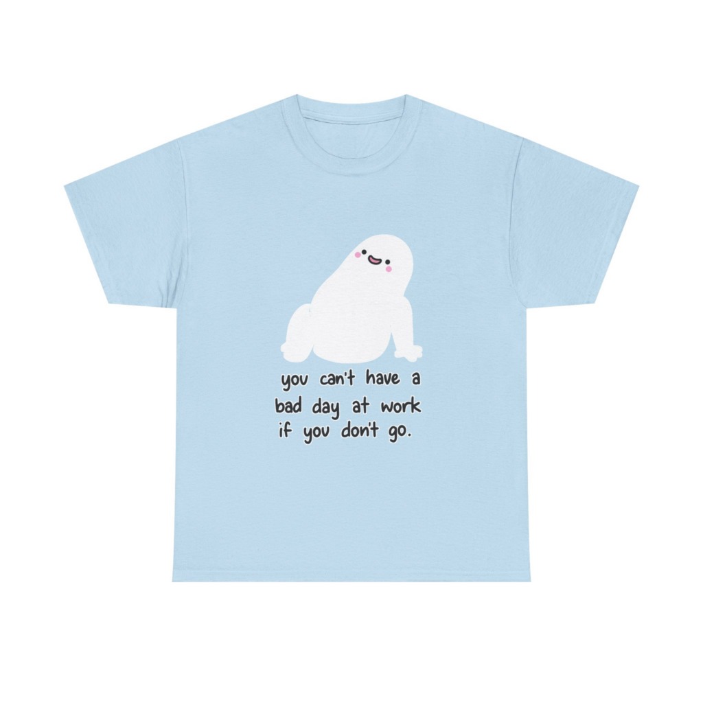 Ghost 'No Work Bad Day' Graphic Tee
