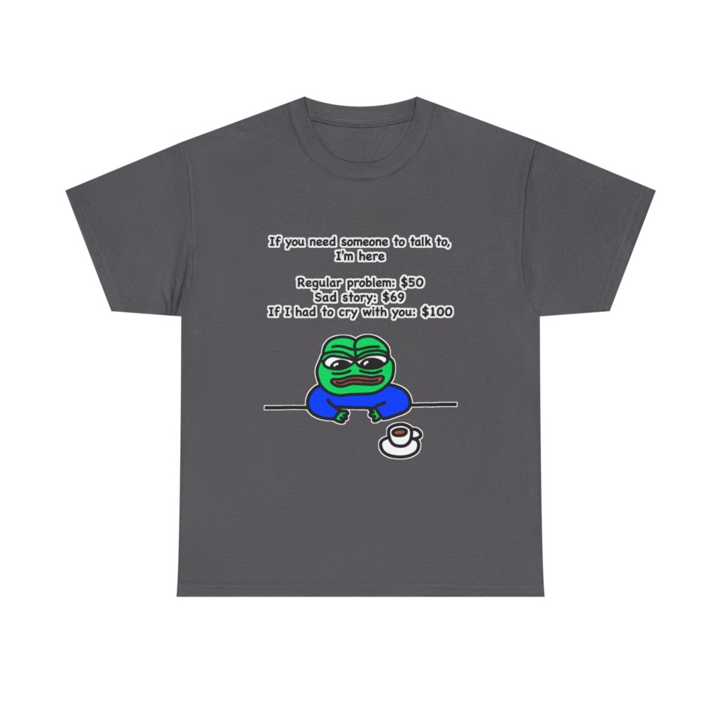 T-Shirt: Pepe the Frog Listener Meme