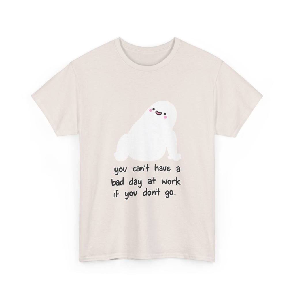 Ghost 'No Work Bad Day' Graphic Tee