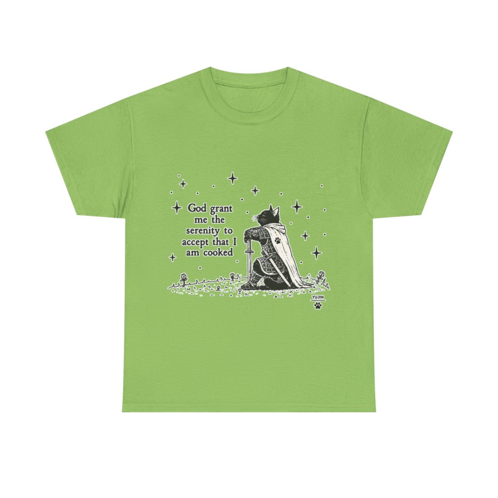 Cat Knight 'I Am Cooked' Graphic Tee