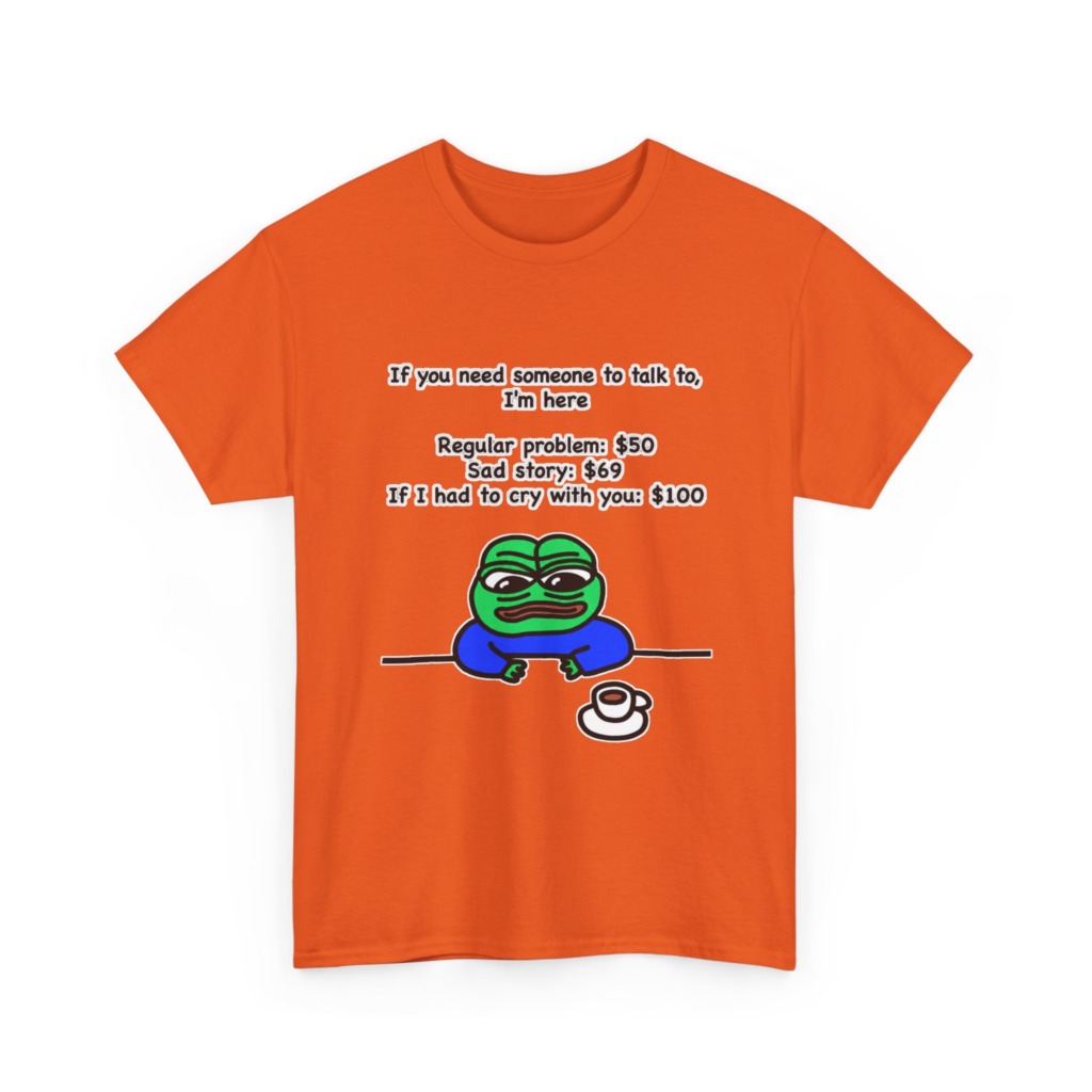 T-Shirt: Pepe the Frog Listener Meme