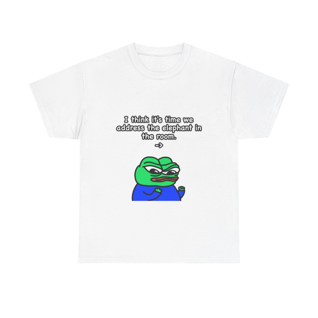 Pepe Frog 'Elephant in the Room' T-Shirt
