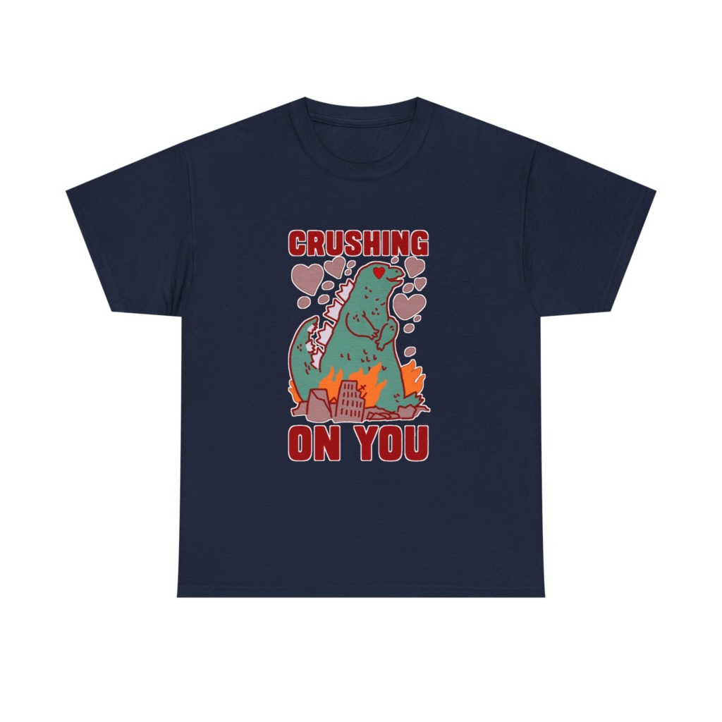 Godzilla 'Crushing On You' Graphic T-Shirt