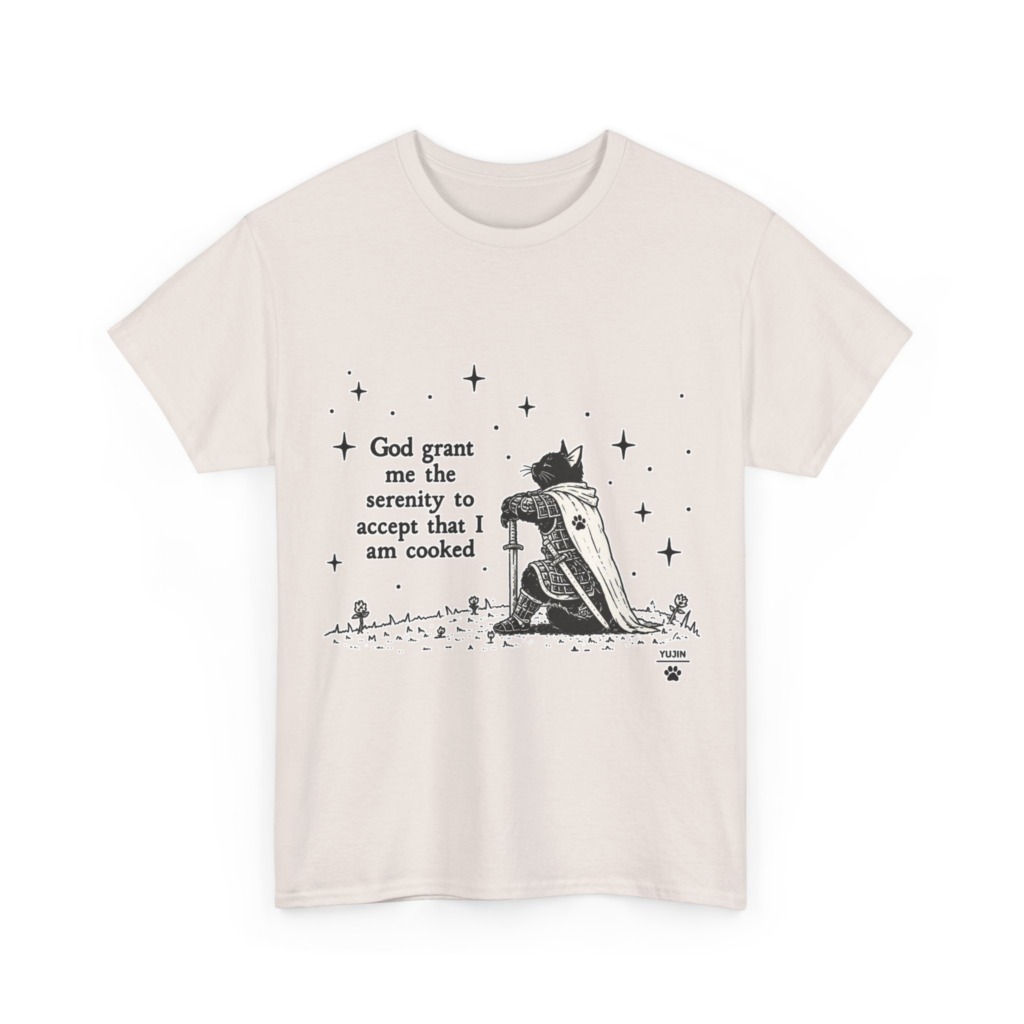 Cat Knight 'I Am Cooked' Graphic Tee