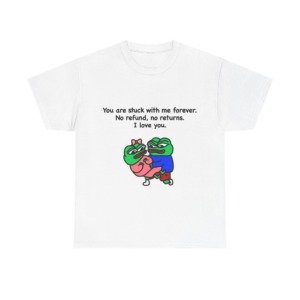 Forever Stuck Love Frogs Graphic Tee