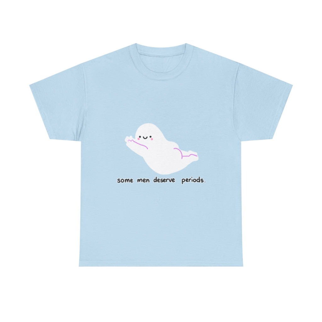 Ghost 'Some Men Deserve Periods' Statement T-Shirt