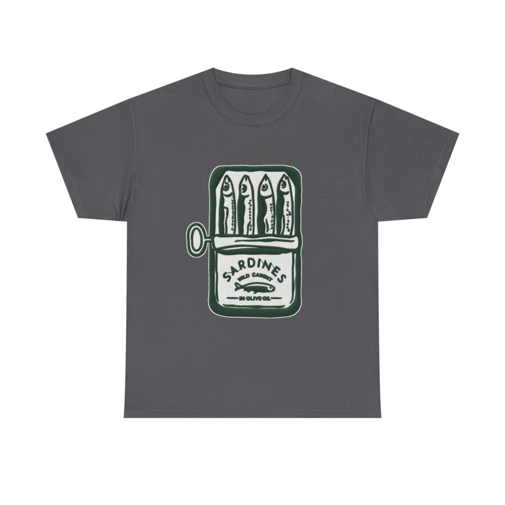 Embroidered Sardine Can Patch