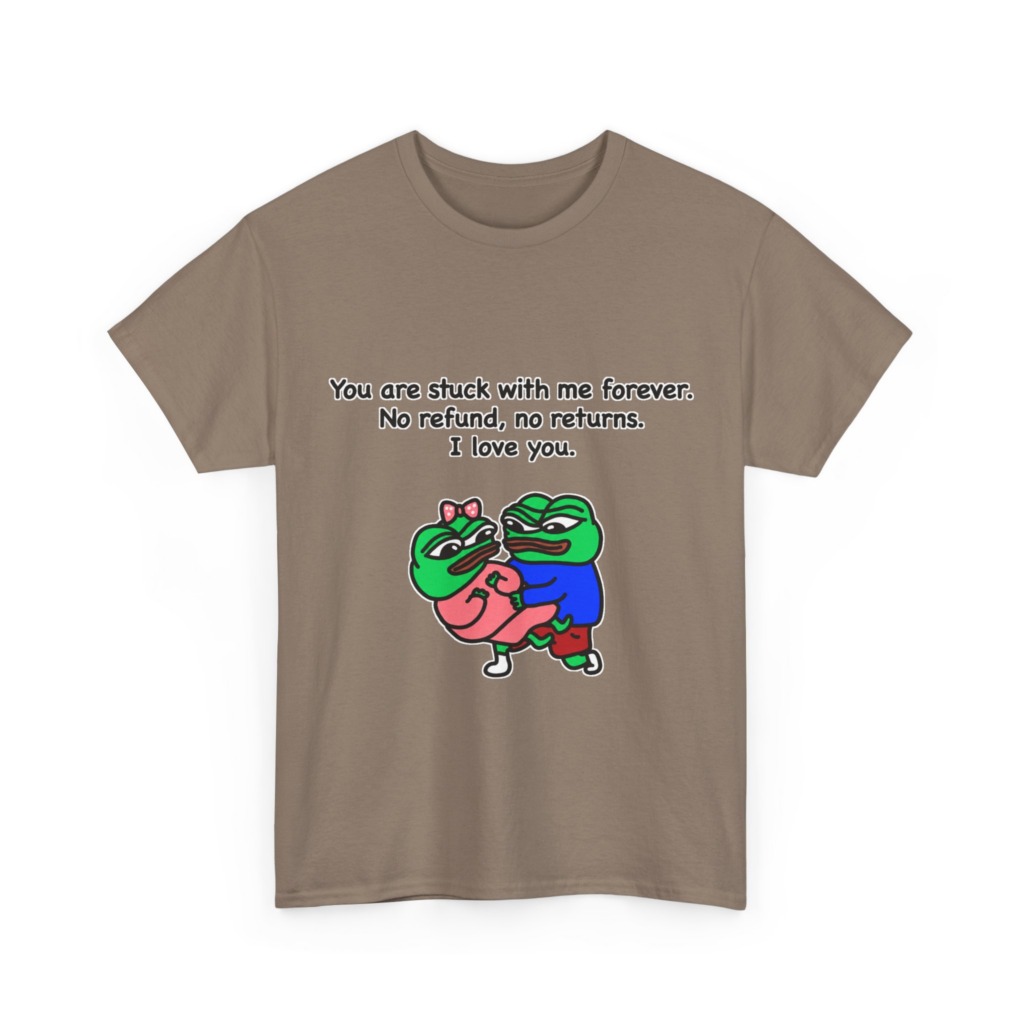 Forever Stuck Love Frogs Graphic Tee