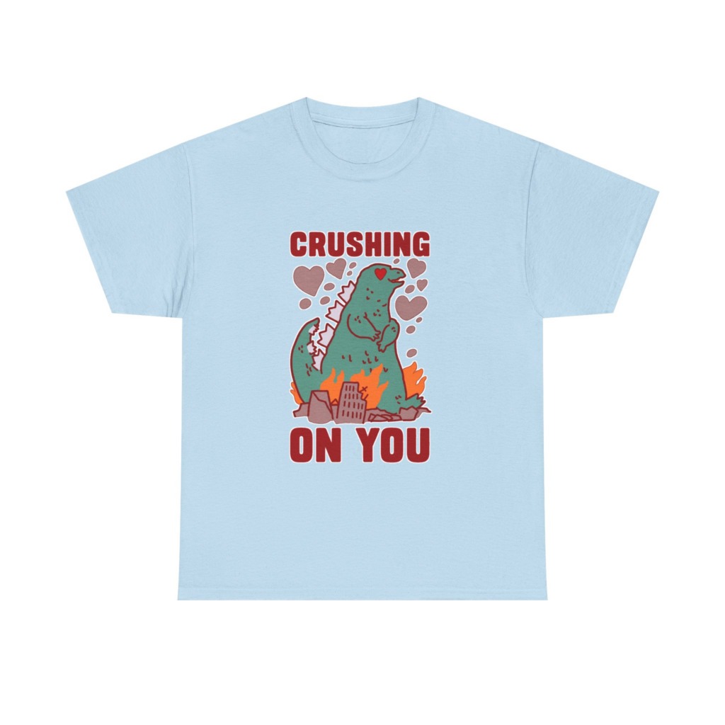 Godzilla 'Crushing On You' Graphic T-Shirt