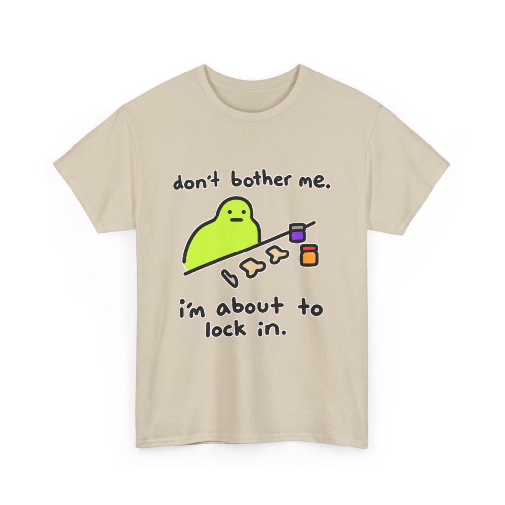 Lime Blob 'Lock In' Graphic T-Shirt