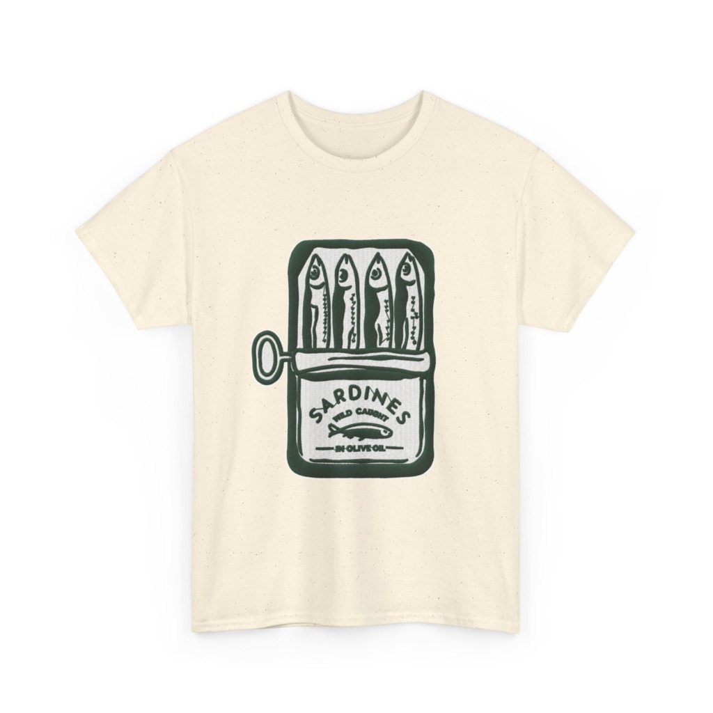 Embroidered Sardine Can Patch