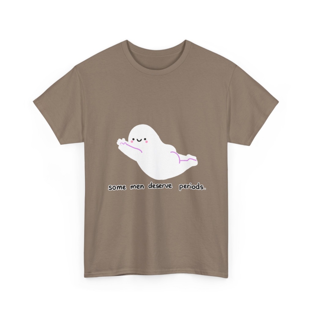 Ghost 'Some Men Deserve Periods' Statement T-Shirt