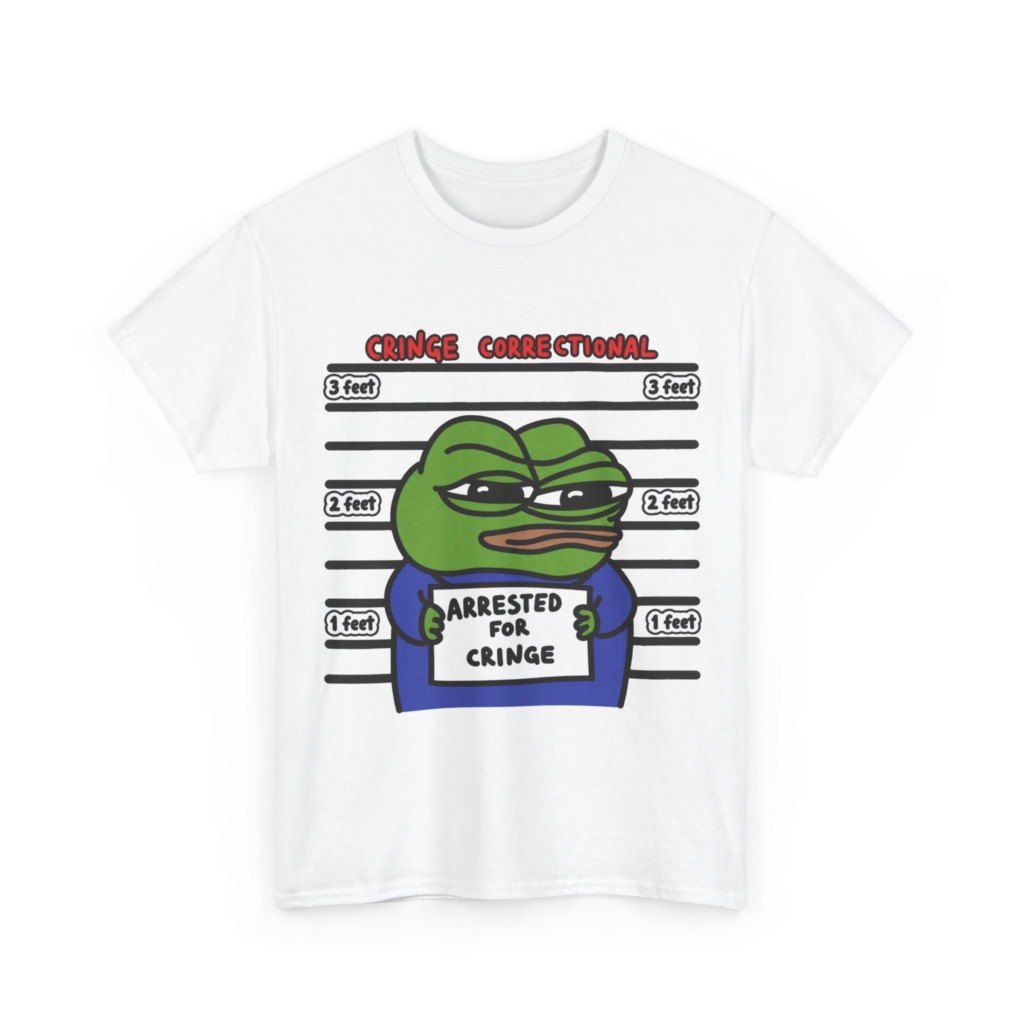 Pepe the Frog Cringe Correctional T-Shirt