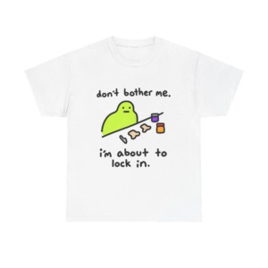 Lime Blob 'Lock In' Graphic T-Shirt