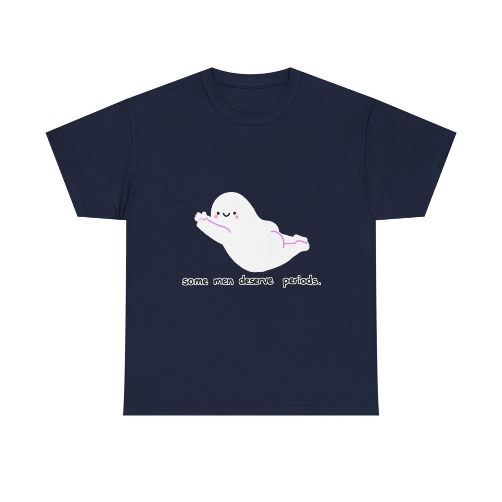 Ghost 'Some Men Deserve Periods' Statement T-Shirt