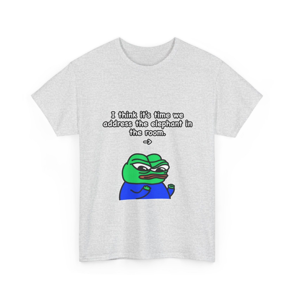 Pepe Frog 'Elephant in the Room' T-Shirt