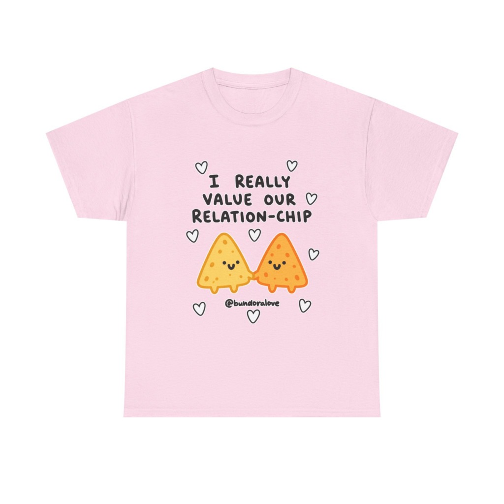 T-Shirt: Cute Nacho 'Relation-Chip' Graphic