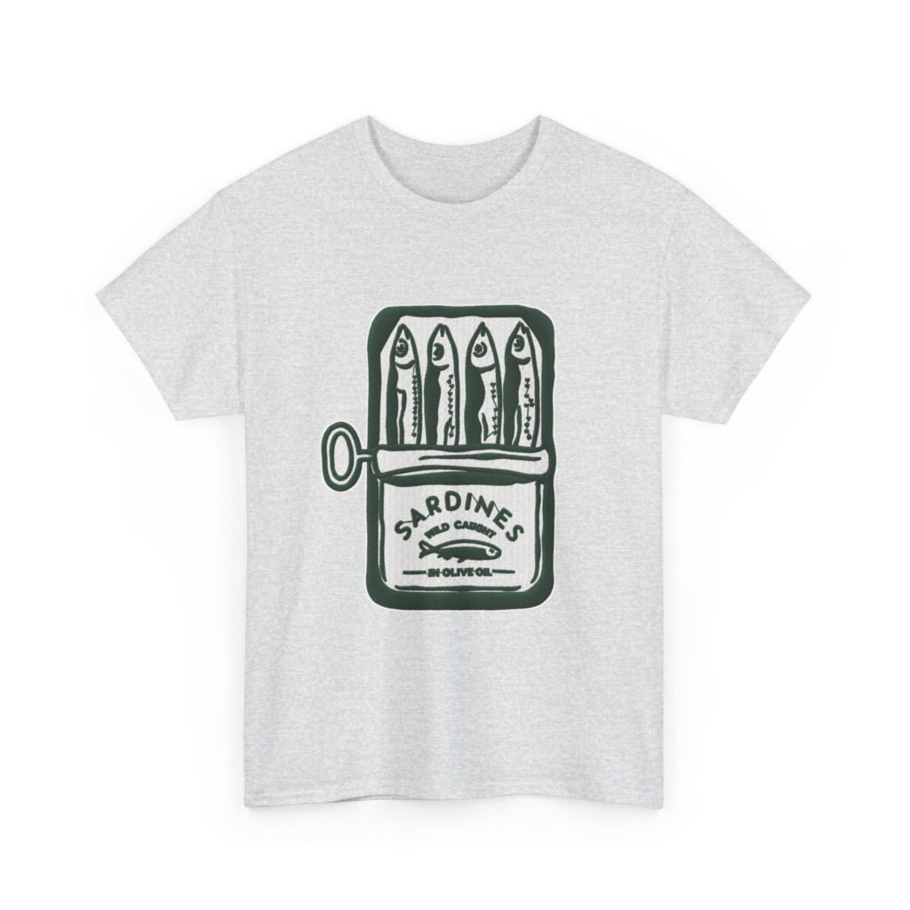 Embroidered Sardine Can Patch
