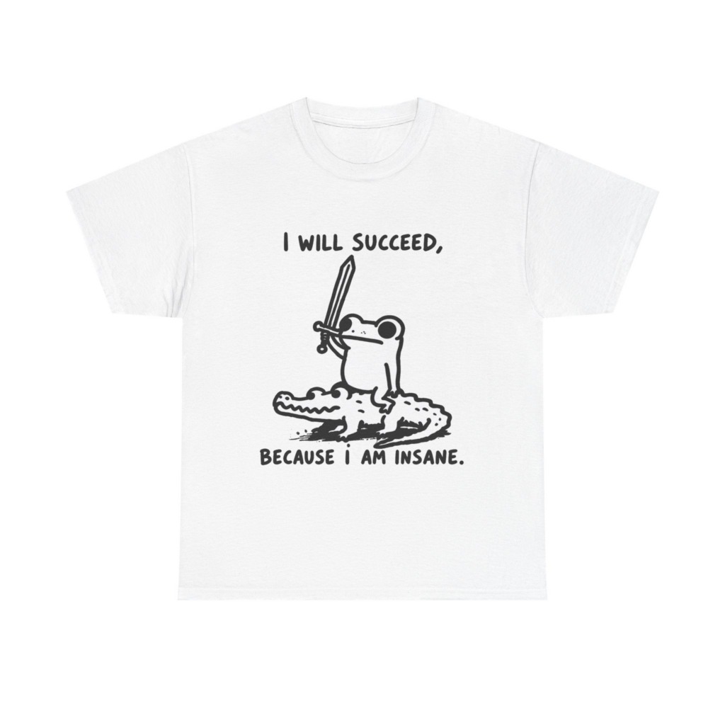 Graphic T-Shirt: Insane Frog Rider with Sword