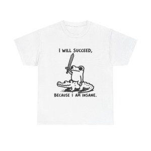 Graphic T-Shirt: Insane Frog Rider with Sword
