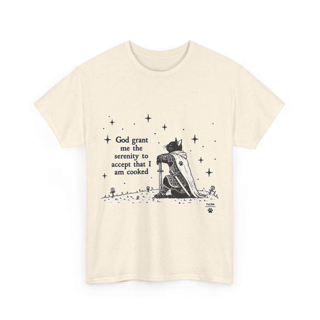 Cat Knight 'I Am Cooked' Graphic Tee