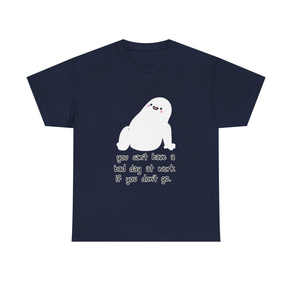 Ghost 'No Work Bad Day' Graphic Tee